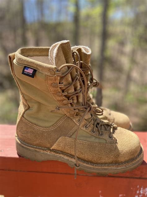 Danner Desert Acadia 26000 Coyote Brown Military COMBAT BOOT Size 8 5