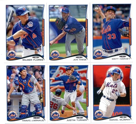 Amazon New York Mets Topps Baseball Cards Team Sets