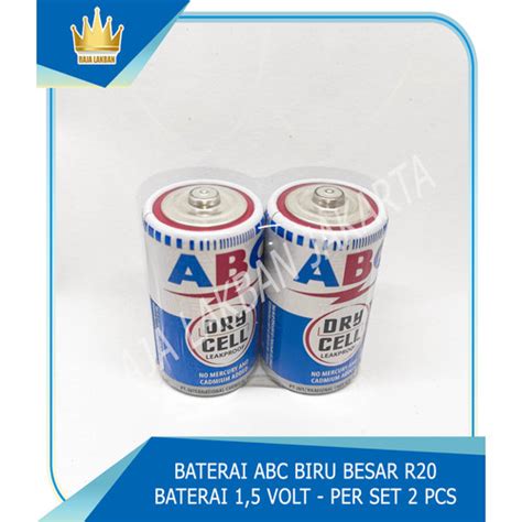 Jual Baterai Abc Biru Besar R Baterai Volt Set Pcs