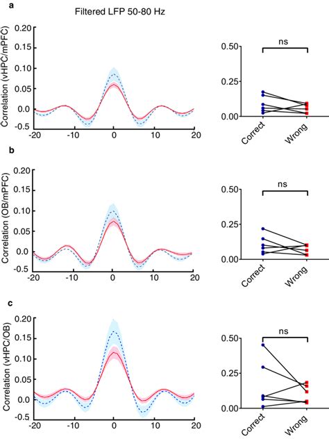 Synchrony In The OB VHPC MPFC Network At Gamma Band Was Not Changed