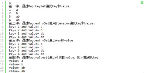 Java 获取map的keymap遍历4种方式获取map的key与value Csdn博客