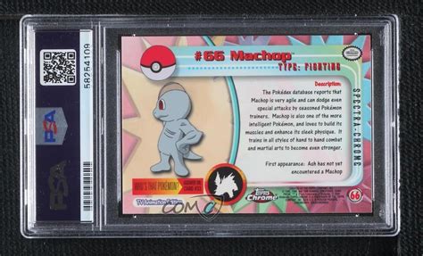 Topps Chrome Pokemon Tv Animation Edition Spectra Chrome Machop