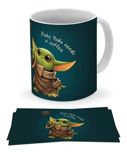 Mug Pocillo Baby Yoda Star Wars Mandalorian Cuotas sin interés