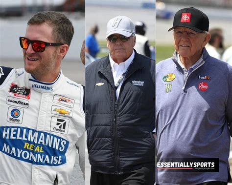 Dale Earnhardt Jr Joins Rick Hendrick And Joe Gibbs As They Commemorate