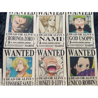 T Wanted Onepiece Poster Truy N Anime One Piece C S N Keo Mi Ng