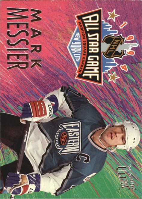 1994-95 Ultra All-Stars #4 Mark Messier - NM-MT