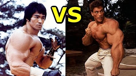 JEAN CLAUDE VAN DAMME VS BRUCE LEE YouTube