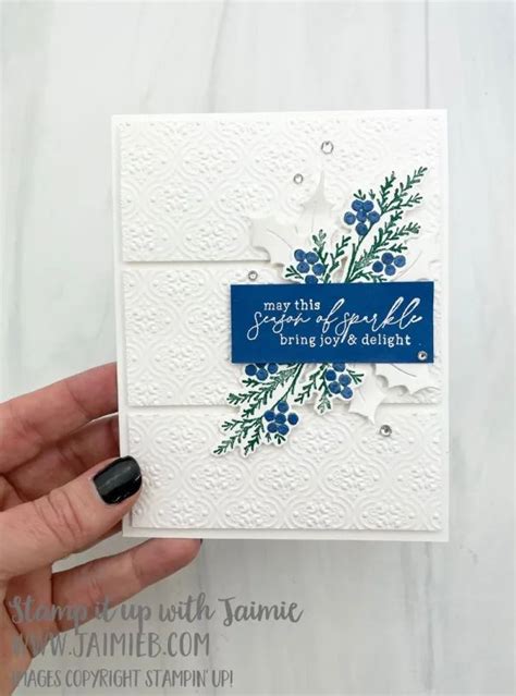 Stampin Up Magical Meadow Sparkle Card Stampin Up Sympathy Cards