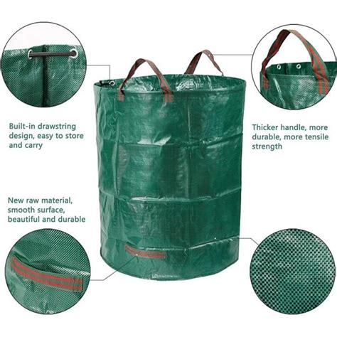 Sac à Déchets de Jardin 272 72 Gallons GardenMate Grand Sac