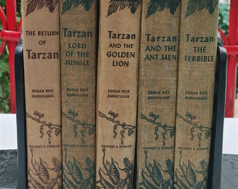 Tarzan 5 Book Set Combo Tarzan The Terrible Tarzan And The Ant Men