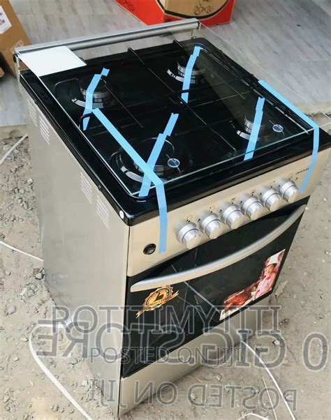 Volcano Gas Cooker With Oven Grill Silver In Accra Metropolitan