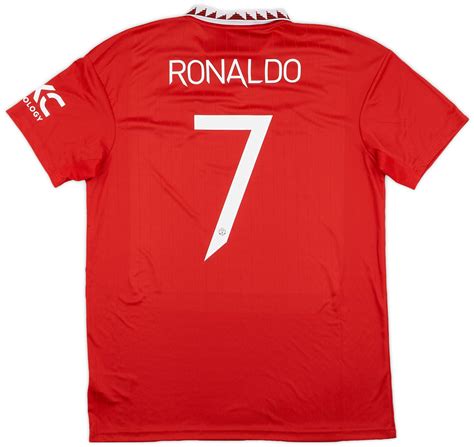 2022 23 Manchester United Home Shirt Ronaldo 7 L