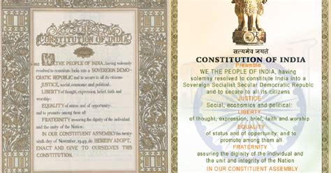 Constitution Of India - Preamble