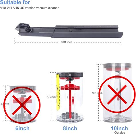 Small Bin Runner Cyclone Baffle Replacement For Dyson V