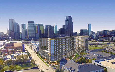 High Rise On The Way On Downtown Dallas Near East Side Real Estate