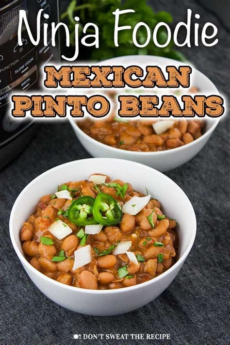 Such An Easy Recipe To Spice Up Pinto Beans Ninja Foodi Mexican Pinto