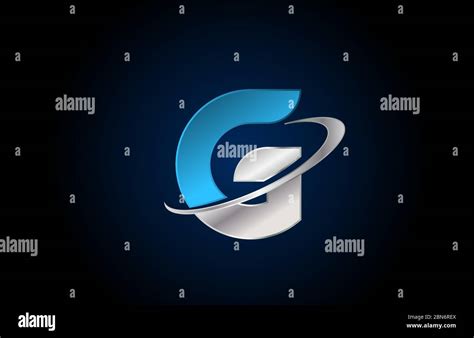 Metallic Letter G Stock Vector Images Alamy