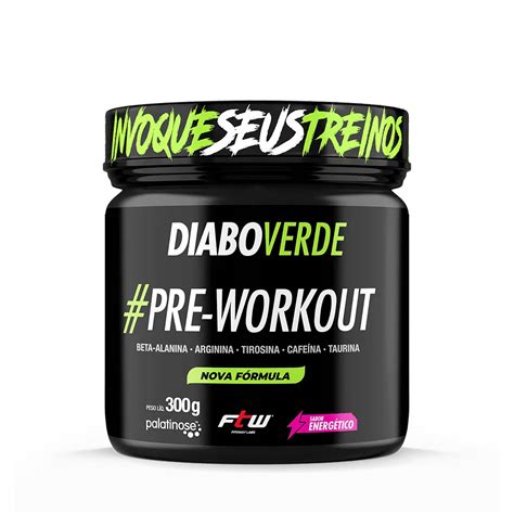 Diabo Verde Pre Workout G Dunk Suplementos