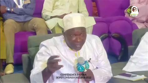 DISCOURS INTÉRESSANT DE SR MAME OUSMANE SY IBN SR BABACAR SY MANSOUR