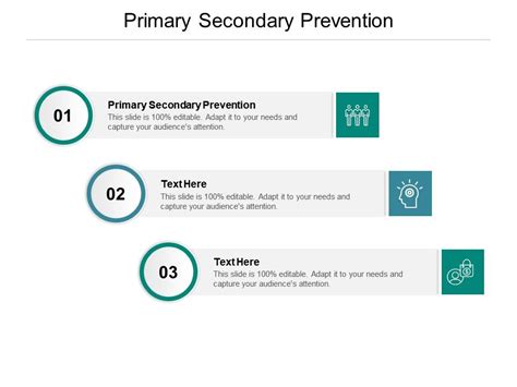 Primary Secondary Prevention Ppt Powerpoint Presentation Infographics