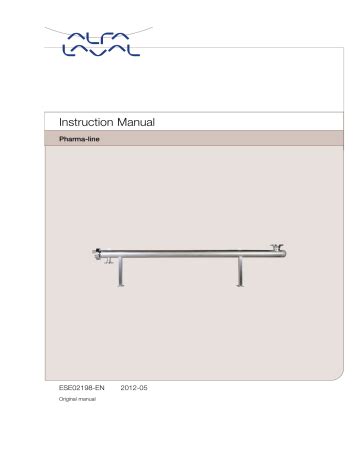 Alfa Laval Pharma Line Instructions Manualzz