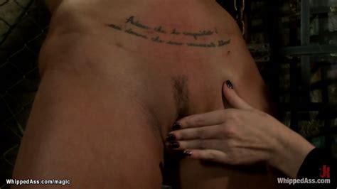 Bound Lesbians Anal Fucked By MILF