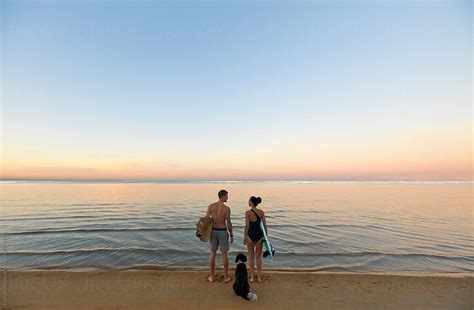 Beach At Sunrise By Stocksy Contributor Colin Anderson Stocksy