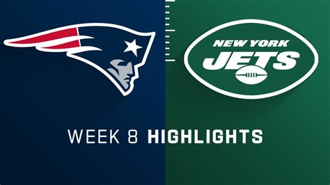 New England Patriots vs. New York Jets highlights | Week 8