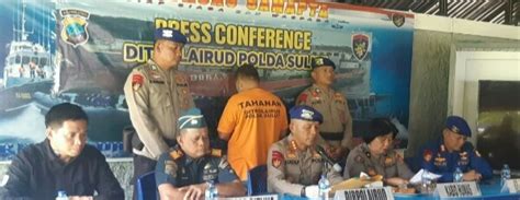 Polda Sulut Tetapkan Tersangka Tenggelamnya Kapal Lct Bora V Mega Manado