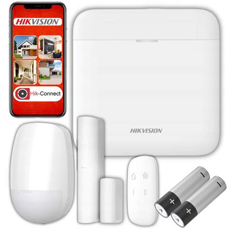 ALARM WIFI NA BATERIE DS PWA64 KIT WE Zestaw Alarmowy AX PRO Hikvision