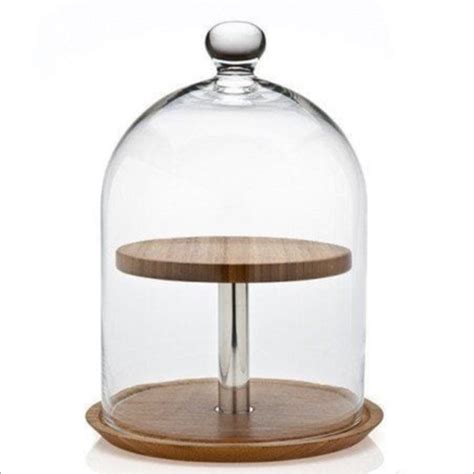 Wooden Cake Stand With Dome at 1050.00 INR in Moradabad | M/s God Gift ...