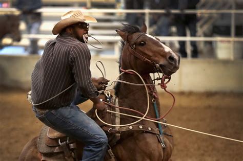 Black Cowboys Compete At The Bill Pickett Rodeo In Memphis New York Post