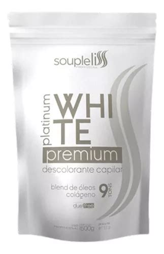 Pó Descolorante Platinum Premium White 500g Soupleliss Parcelamento