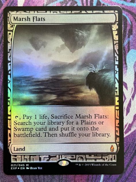 Marsh Flats EXP Foil Bootleg Mage