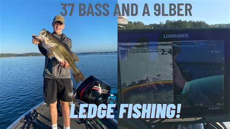 Ledge Fishing 37 Bass And A 9lber On Lake Nacogdoches Youtube