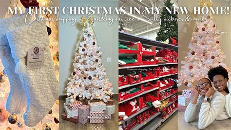 Vlogmas 4 I Built My First Christmas Tree Christmas Shopping