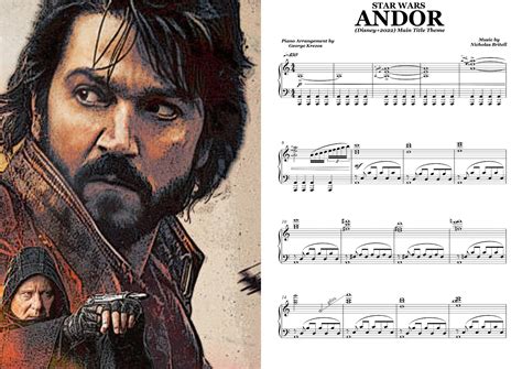 ANDOR Main Title Theme Piano Sheet Music Soundtracks