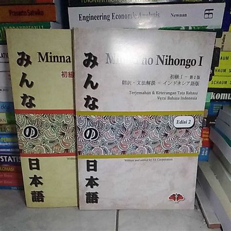 Jual Minna No Nihongo 1 Edisi 2 Terjemahan Keterangan Tata Bahasa Versi