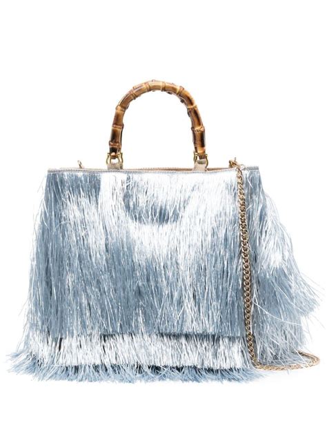 La Milanesa Large Sex On The Beach Tote Bag In Blue Lyst