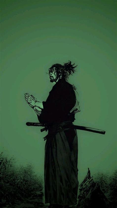 Miyamoto Musashi | Vagabond manga, Samurai wallpaper, Anime art dark