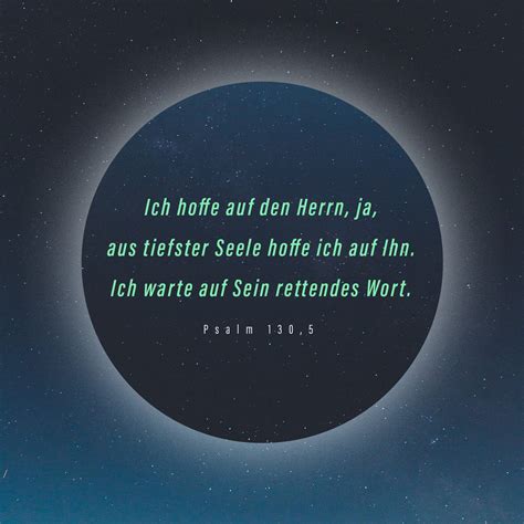 Psalm 130 5 Ich Setze Meine Ganze Hoffnung Auf Den HERRN Ich Warte Auf