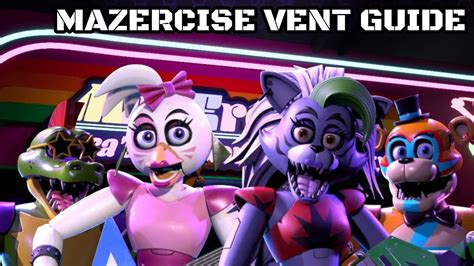 Mazercise Vent Guide UPDATED EASY LATEST 2023 2022 Five Nights At