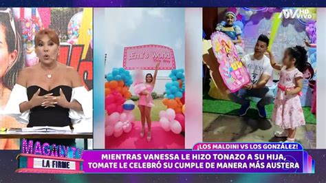 ‘tomate Barraza Da Detalles De La Módica Fiesta Que Le Hizo A Su Hija