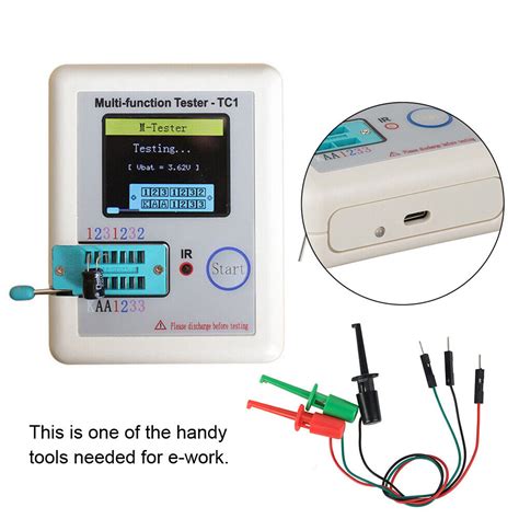 3x Hook Type Test Clip Instrumentation For Electronic Testing