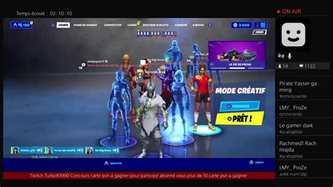 Live Fortnite Cadeau Fortnite Starter Pack A Gagner Game Abo Live