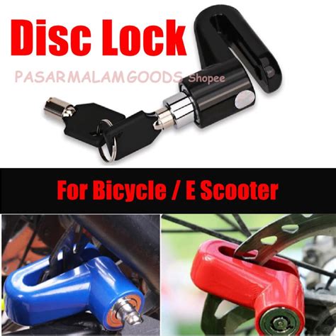 Delivered Days Bicycle Lock E Scooter Disc Lock Mountain Bike Anti