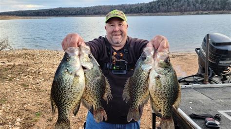 Crappie Fishing Bull Shoals Lake 1 18 22 YouTube