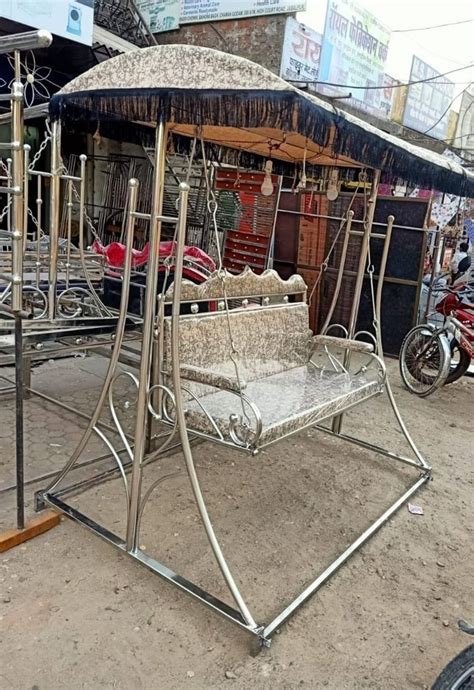 Modern SS304 2 Seater Stainless Steel Balcony Swing At Rs 22000 In Jabalpur