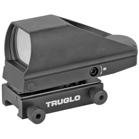 Truglo Red Dot 1x34mm Open Dual Black 4shooters