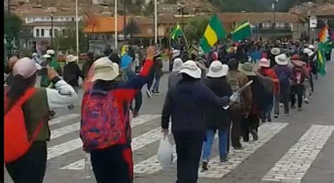 Wayka On Twitter Cusco Contin A Las Protestas Para Exigir El